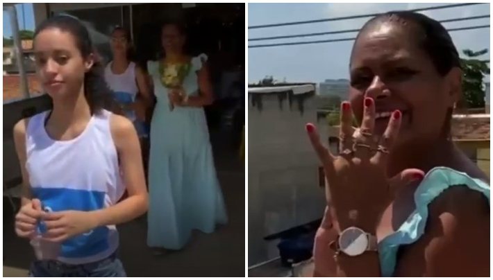 Mulher ‘Desiste’ Do Ex E Se Casa Com Ela Mesma; Veja O Vídeo