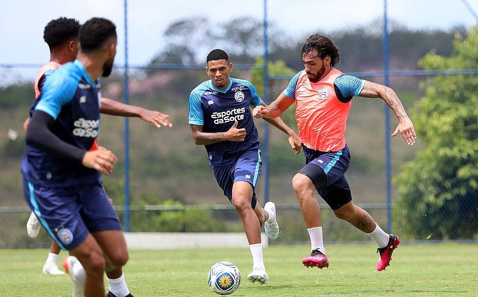 Bahia Encerra Preparação Para Enfrentar O Fortaleza; Confira A Provável Escalação