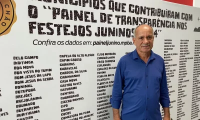Prefeito De Serrolândia Recebe Selo De Transparência Por Festa Junina