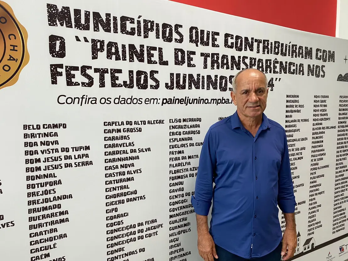 Prefeito De Serrolândia Recebe Selo De Transparência Por Festa Junina