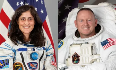 Sunita Williams E Barry Wilmore, Membros Da Primeira Missão Tripulada Da Boeing Starliner Para A Estação Espacial Internacional A Serviço Da Nasa. Crédito: Nasa