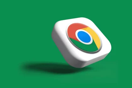 Ícone Do Google Chrome Em Uma Tela Verde (Reprodução: Rubaitul Azad/Unsplash)