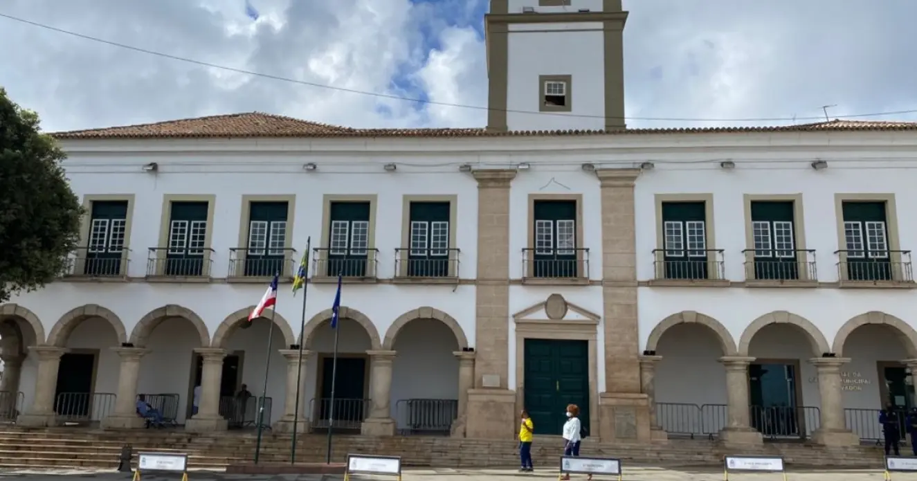 Fachada Da Câmara De Salvador | Foto: Gabriel Lopes / Bahia Notícias