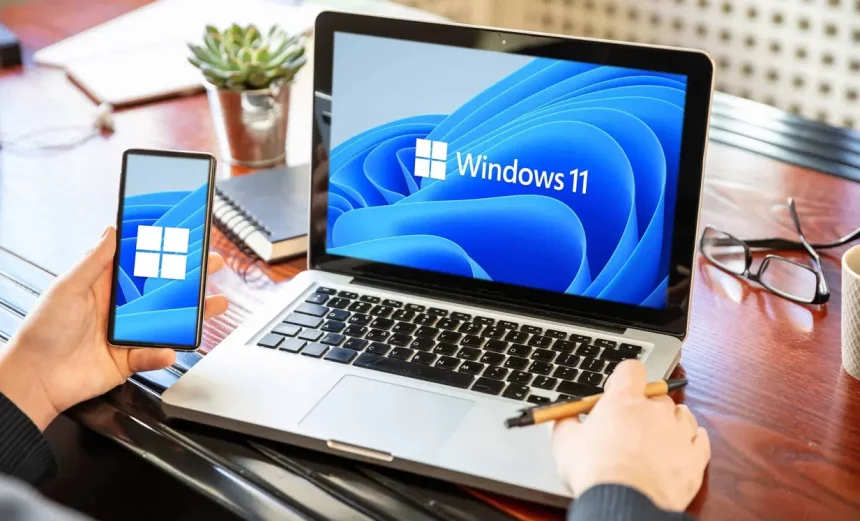 Imagem Ilustrativa De Tela Com Windows 11 Para Recursos Windows 11