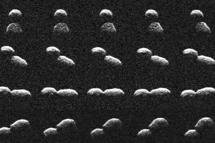 Sistema De Radar Da Nasa Observou A Rotação Do Asteroide Ao Longo De Seis Horas. Crédito: Nasa / Jpl-Caltech