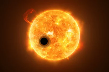 Crédito: The Exoplanet Wasp-107B Is A Gas Giant, Esa/Hubble, Nasa, M. Kornmesser