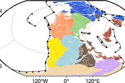 Trecho Da Animação Que Mostra 1,8 Bilhão De Anos De Evolução Da Terra. Crédito: Tectonics And Earth Systems Group