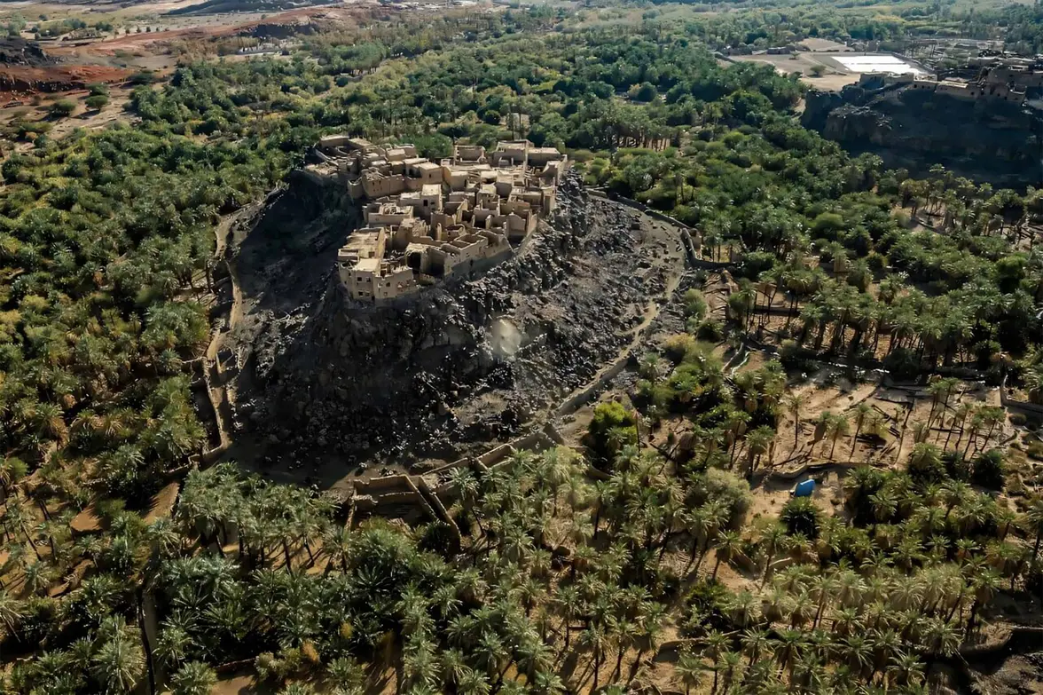 Arqueólogos Descobriram Os Restos De Uma Antiga Cidade Escondida Sob O Oásismurado De Khaybar, Na Arábia Saudita. Crédito: Charloux G, Shabo S, Depreux B,Colin S, Guadagnini K, Guermont F, Et Al.