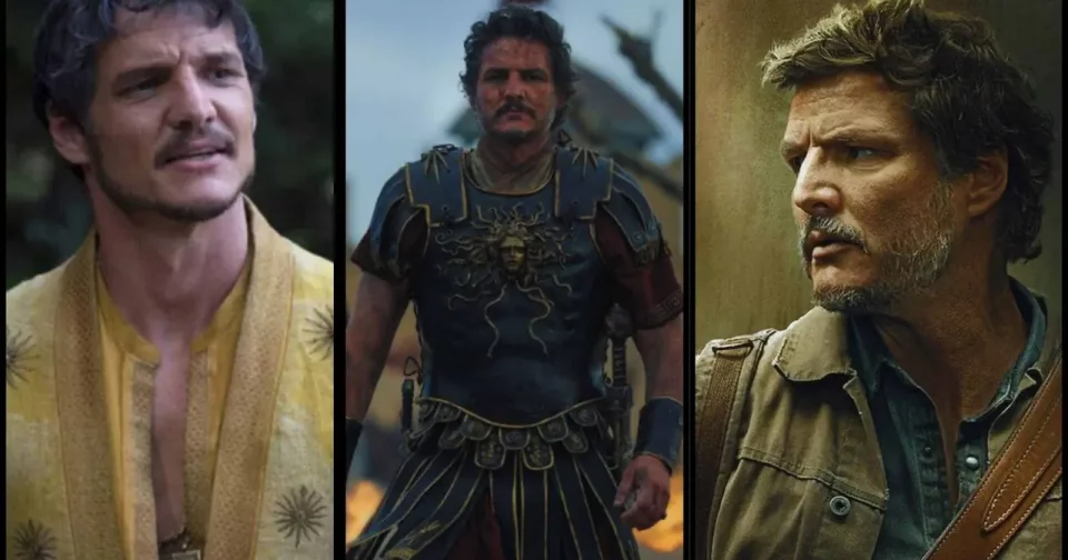 Pedro Pascal Em Game Of Thrones, Gladiador 2 E The Last Of Us(Divulgação/Reprodução)