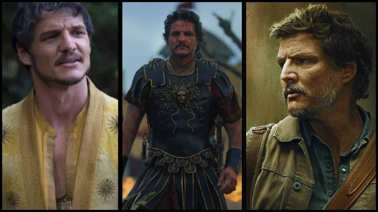 Pedro Pascal Em Game Of Thrones, Gladiador 2 E The Last Of Us(Divulgação/Reprodução)