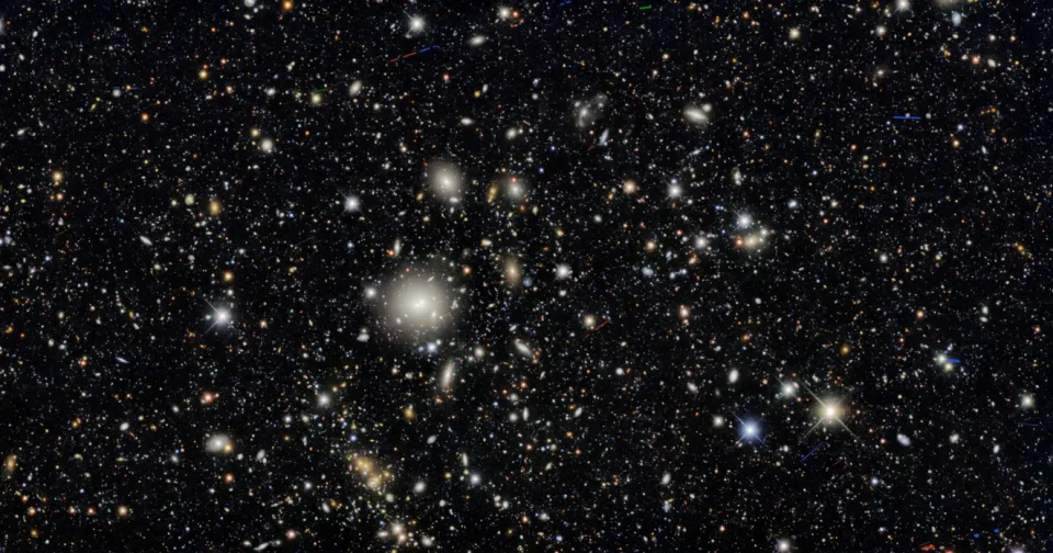 Imagem: Dark Energy Survey/Doe/Fnal/Decam/Ctio/Noirlab/Nsf/Aura