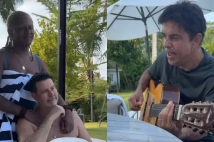 Encontro De Artistas: Liniker E Jorge Vercillo Tocam Violão Na Casa De Ivete Sangalo Em Praia Do Forte