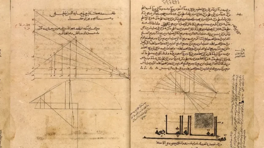 Cônicas De Apolônio (Imagem: Bibliotecas Da Universidade De Leiden/Reprodução)