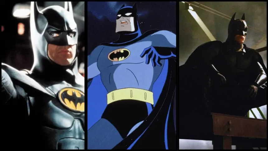 Diversas Versões Do Batman / Crédito: Warner Bros (Reprodução)