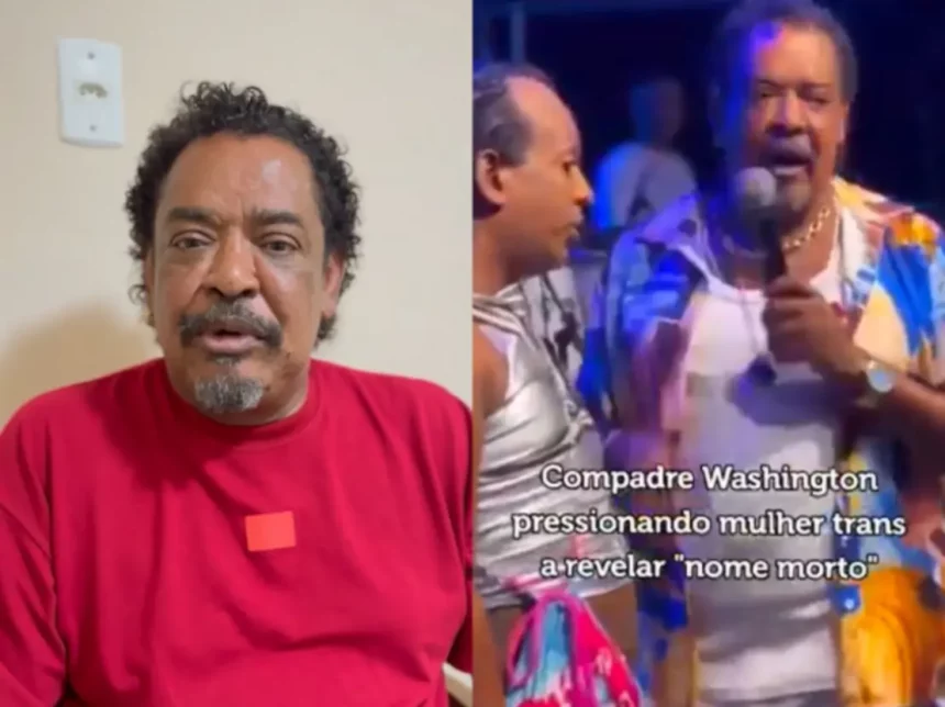 Compadre Washington Se Pronuncia Após Ser Acusado De Transfobia Ao Ignorar Nome Social De Fã Em Show (Foto: Reprodução)