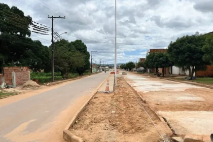 Imagem Retirada Do Relatório De Visita Técnica Da Conder Às Obras De Pavimentação Da Avenida São José