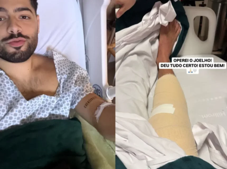 Pedro Sampaio Opera O Joelho Após Romper Ligamento Durante Show (Reprodução/ Instagram )