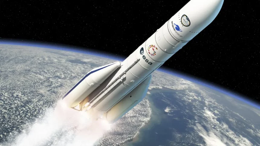 Foguete Ariane 6 (Imagem: Agência Espacial Europeia)