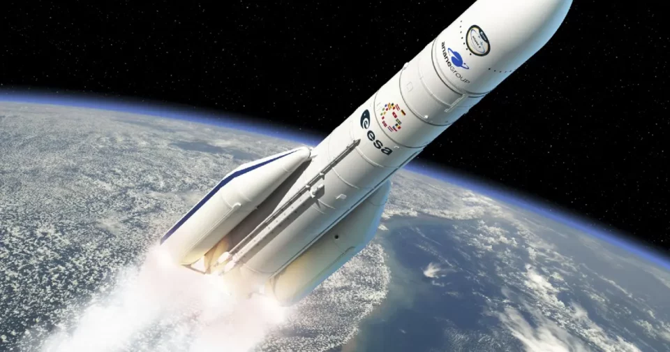 Foguete Ariane 6 (Imagem: Agência Espacial Europeia)