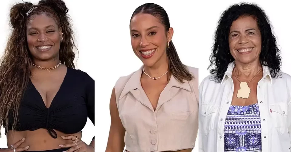 Camila, Renata E Vilma Estão No Paredão (Imagem: Divulgação/Globo)