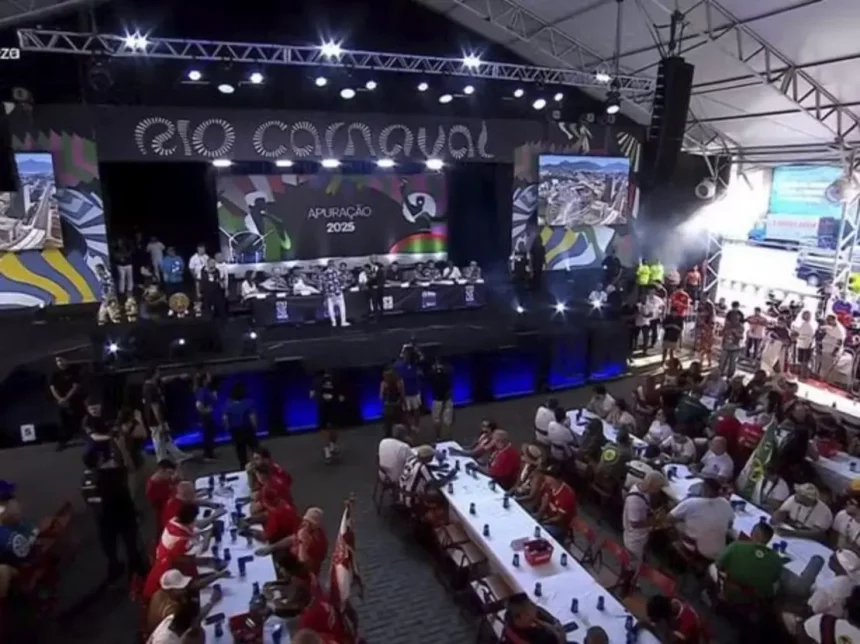 Apuração Do Carnaval Do Rio De Janeiro (Reprodução / Globo)