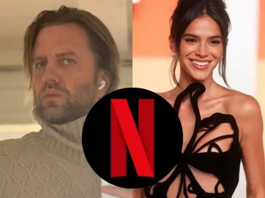 Carl Erik Rinsch Diretor Série Da Netflix Com Bruna Marquezinereprodução/Instagram