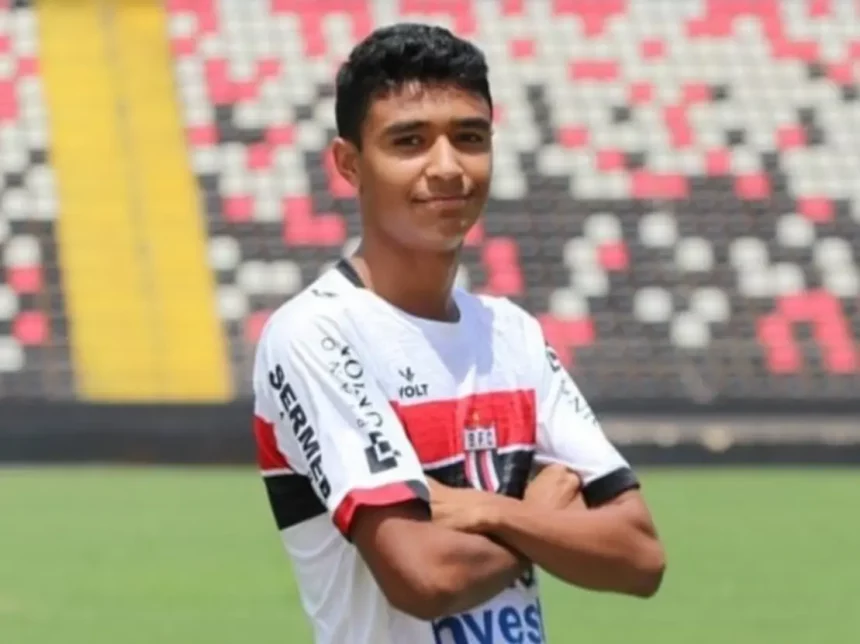 Pedro Severino, Jogador Do Red Bull Bragantino Que Sofreu Acidente (Reprodução / Instagram)