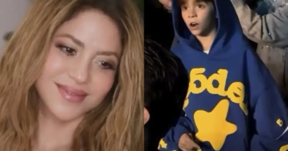 Shakira E Sasha, Seu Filho Com Gerard Piqué (Reprodução / Youtube E X)