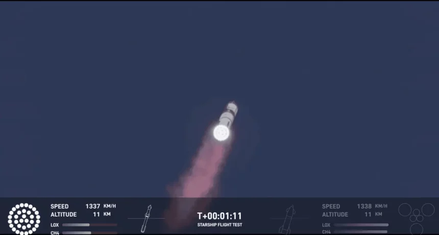 (Imagem: Reprodução/X/Spacex)