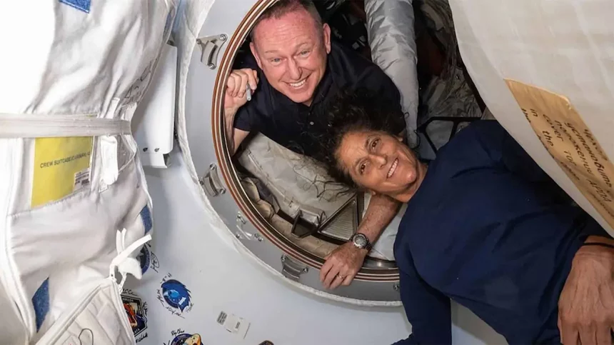 Os Astronautas Da Nasa Sunita Williams E Butch Wilmore Passaram 9 Meses Dentro Da Estação Espacial Internacional (Imagem: Nasa)