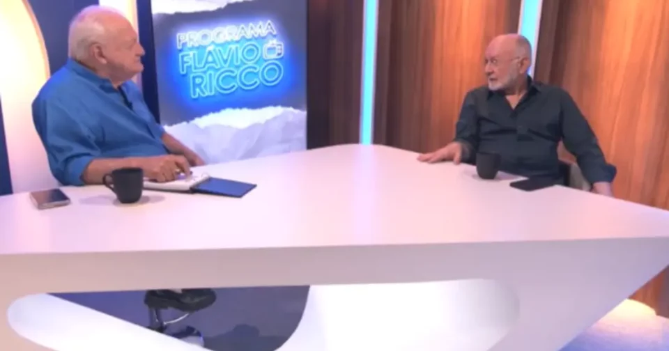 Flávio Ricco Entrevista Silvio De Abreu (Reprodução/Leodias Tv)