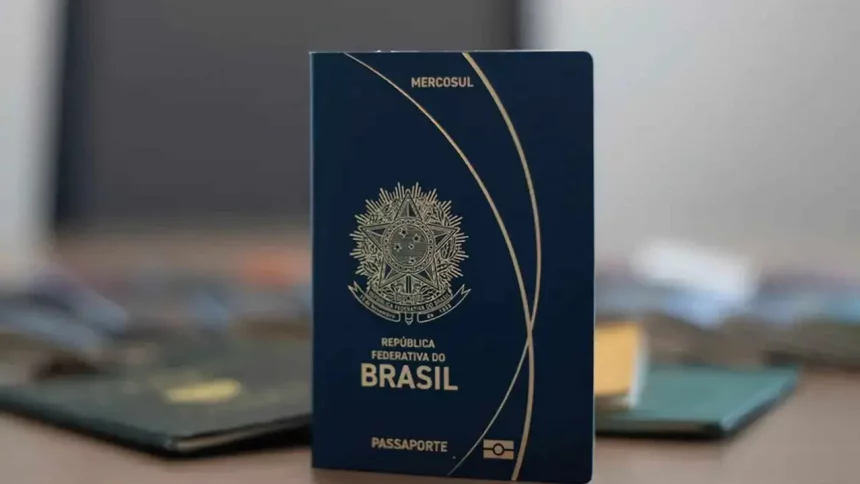 Passaporte Brasileiro Tem Chip. (Imagem: Polícia Federal/Divulgação)